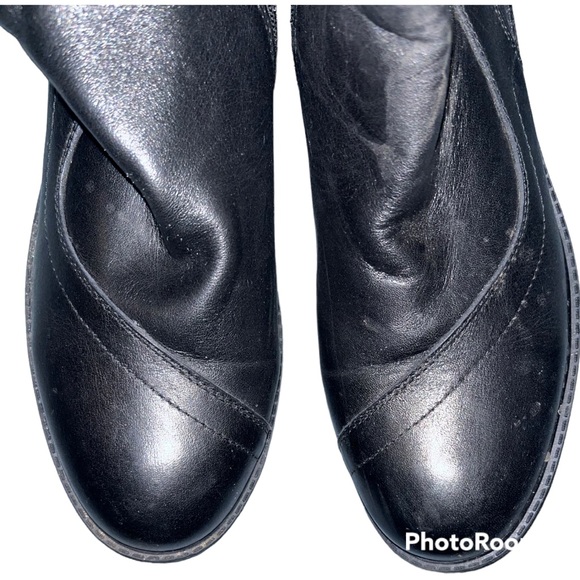 Leather moto boot lug sole - Picture 2 of 5